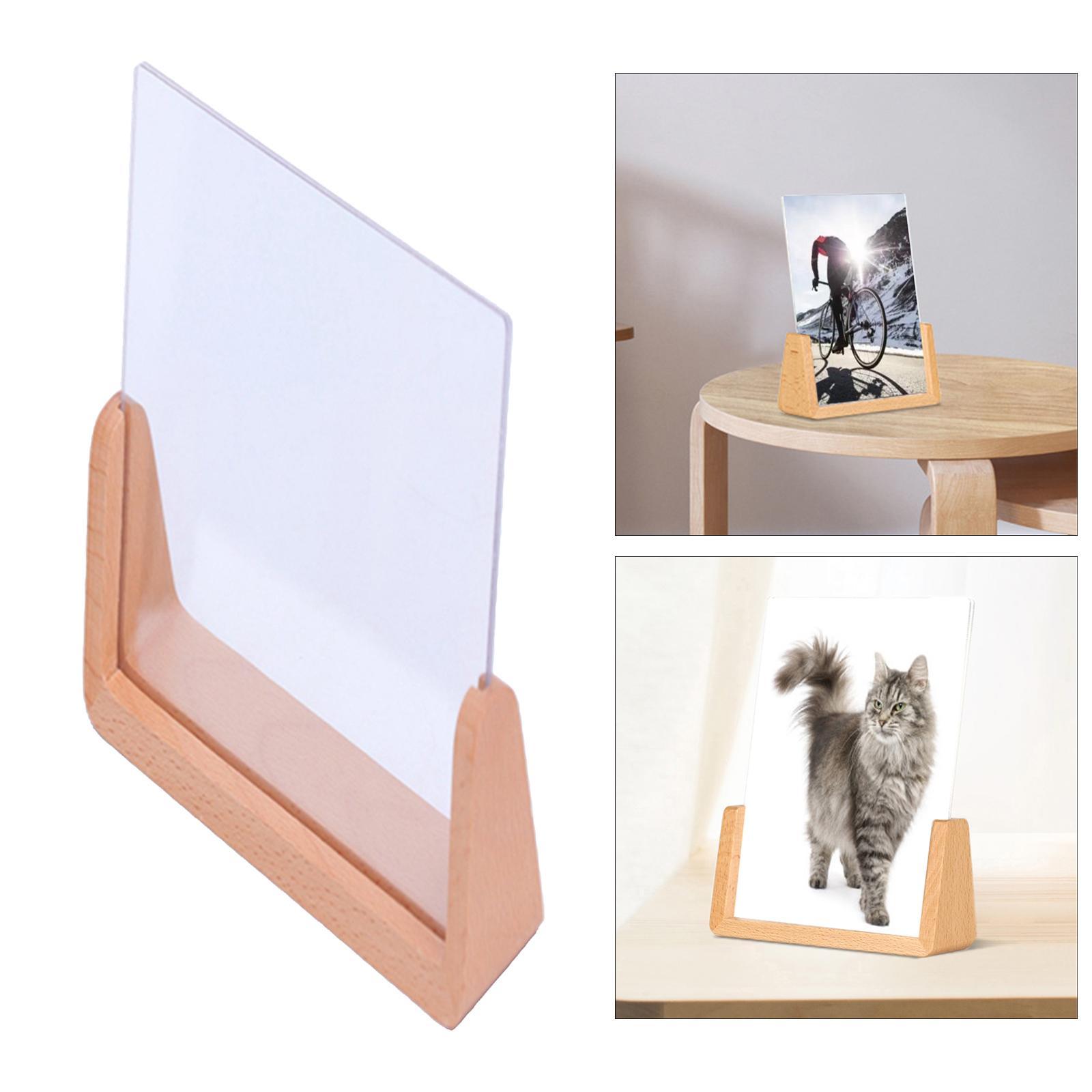 Photo Frame Display 5/6/7inch Double Sided Picture Frames 8.9x12.7cm