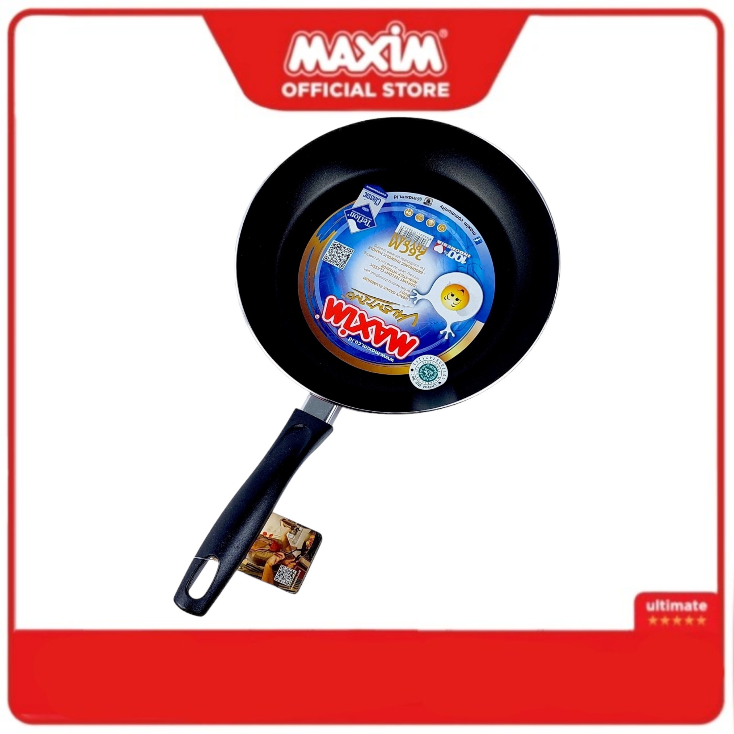 CHẢO CHỐNG DÍNH NHẬP KHẨU CAO CẤP MAXIM TEFLON VALENTINO