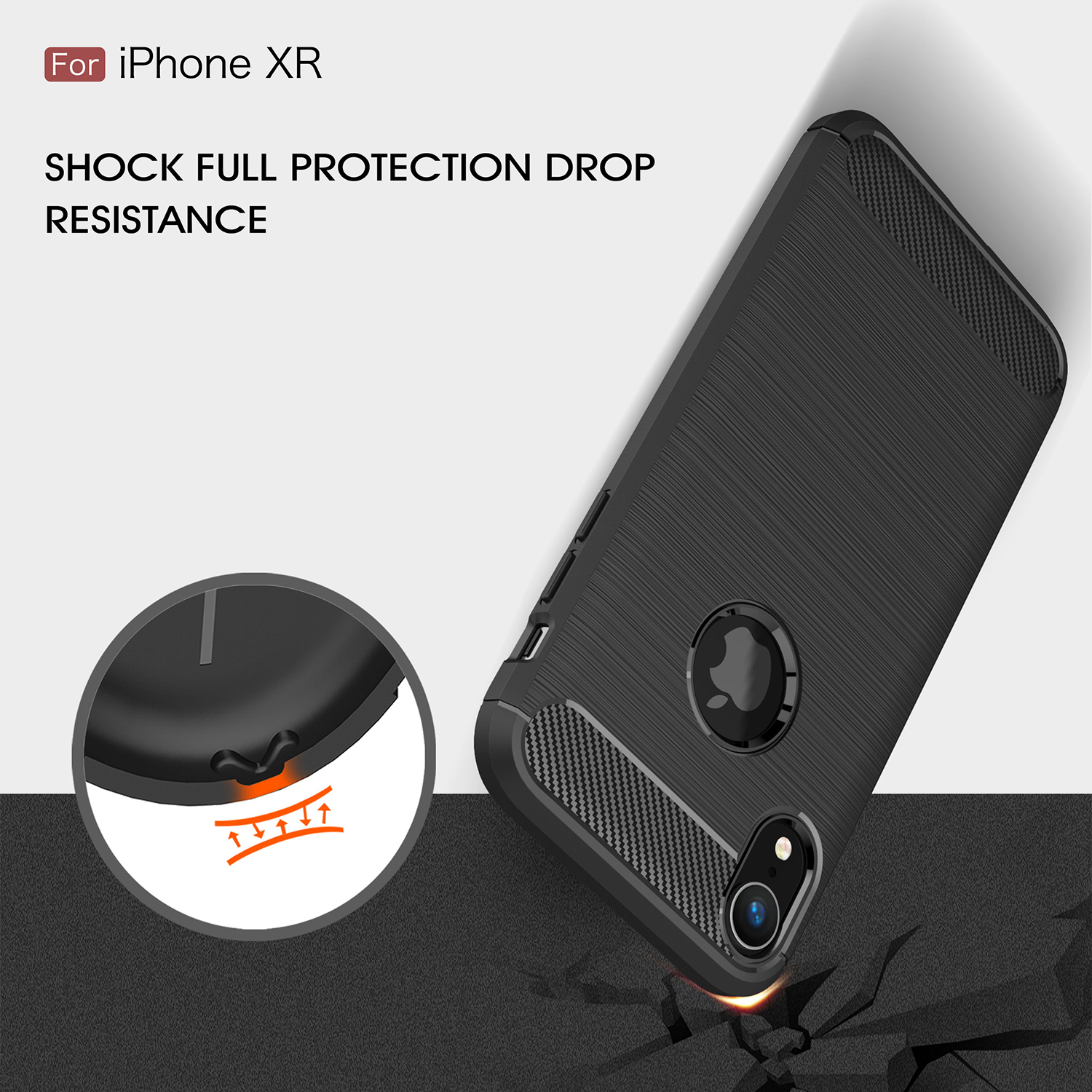 Ốp lưng chống sốc Likgus cho iPhone XR - Hàng chính hãng