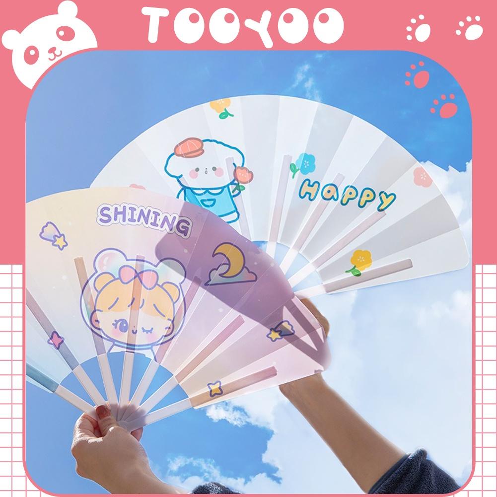 Quạt gấp cầm tay nhiều mẫu dễ thương cute TooYoo TY0045