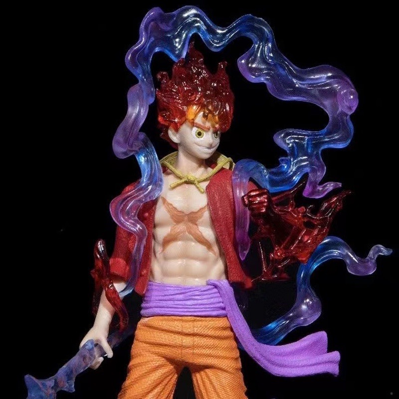 Mô Hình Nhân Vật Sun God Nika GK Anime Monkey D Luffy Gear 5 - OnePiece