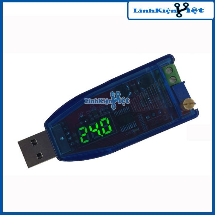 Module USB Boost-Buck DC-DC Vin 5VDC Vout 1-24VDC 3W