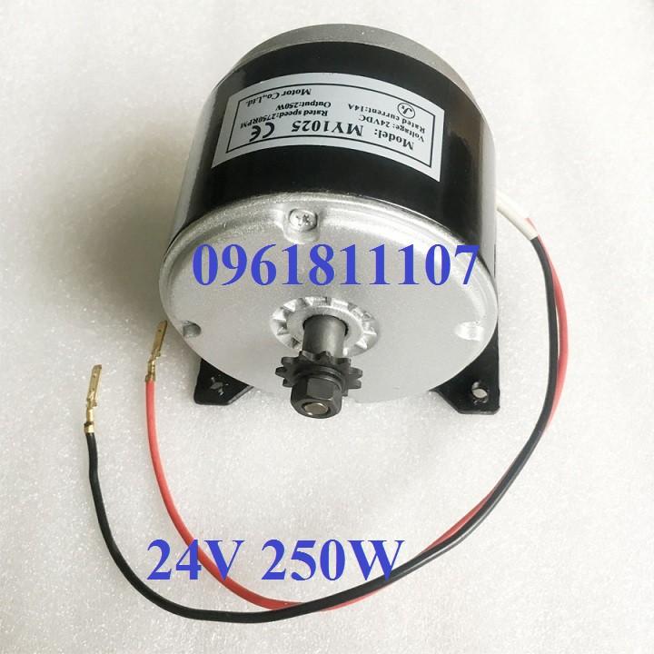 Motor 24v 250w cho scooter chế xe