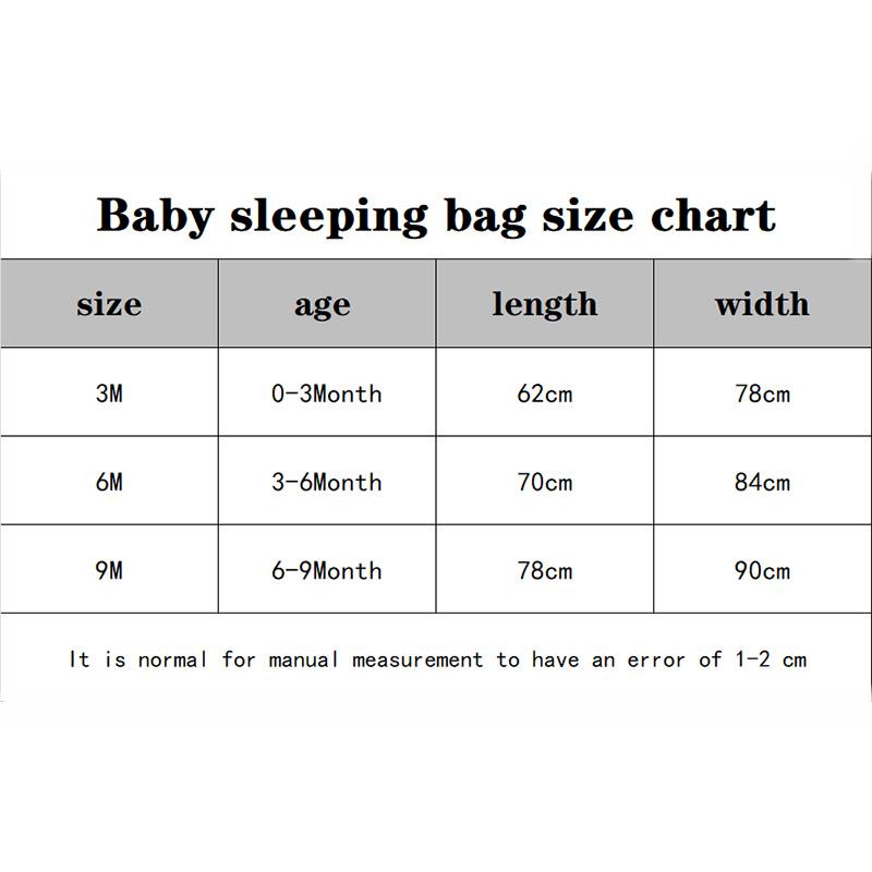 Mềm Mại Cho Bé Sơ Sinh Bọc Chăn Túi Ngủ Cho Bé Bao Da Cho Trẻ Sơ Sinh Sleepsack 100% Cotton Dày Ủ Kén Cho Bé 0-6 Tháng