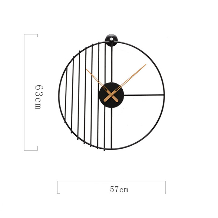 Đồng Hồ Treo Tường Đơn Giản Hiện Đại Không Số Độc Đáo - Decor Trang Trí Phòng Khách Và Quà Tặng