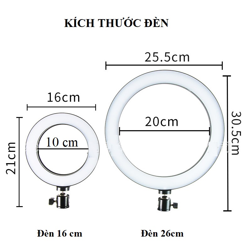 Bộ dụng cụ hỗ trợ chụp ảnh, livestream, quay video tiktok LT-01