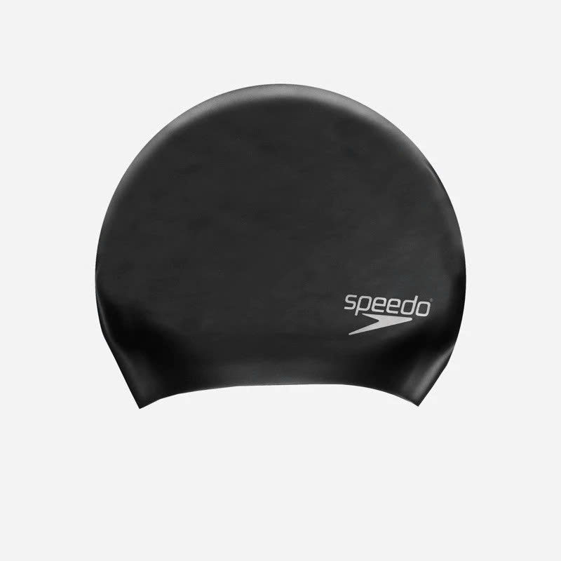 Nón Bơi Vải Silicon Cao Cấp Mềm Mại Kiểu Dáng Năng Động Dành Cho Vận Động Viên Chuyên Nghiệp Hoặc Người Có Sở Thích Đi Bơi Mỗi Ngày Mũ Bơi Màu Đen
