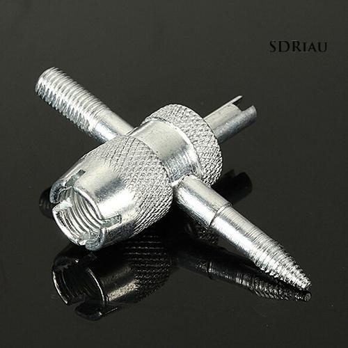 Bộ Dụng Cụ Sửa Lốp Xe 4 Đầu Xxlgjx Kèm 4 Lõi Van Thay Thế