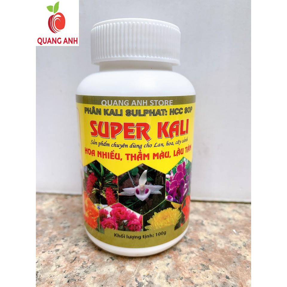 Super Kali – HOA NHIỀU - THẮM MÀU - LÂU TÀN HŨ 100GR