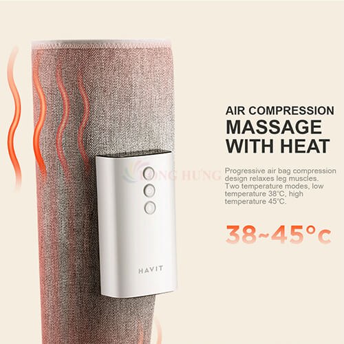 Máy Massage bắp chân không dây Havit LM1850 - Hàng chính hãng