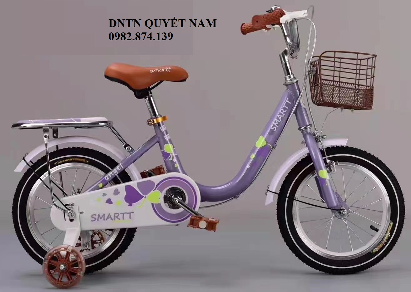 Xe đạp trẻ em SMARTT 1 dóng bánh 16 dành cho bé Gái