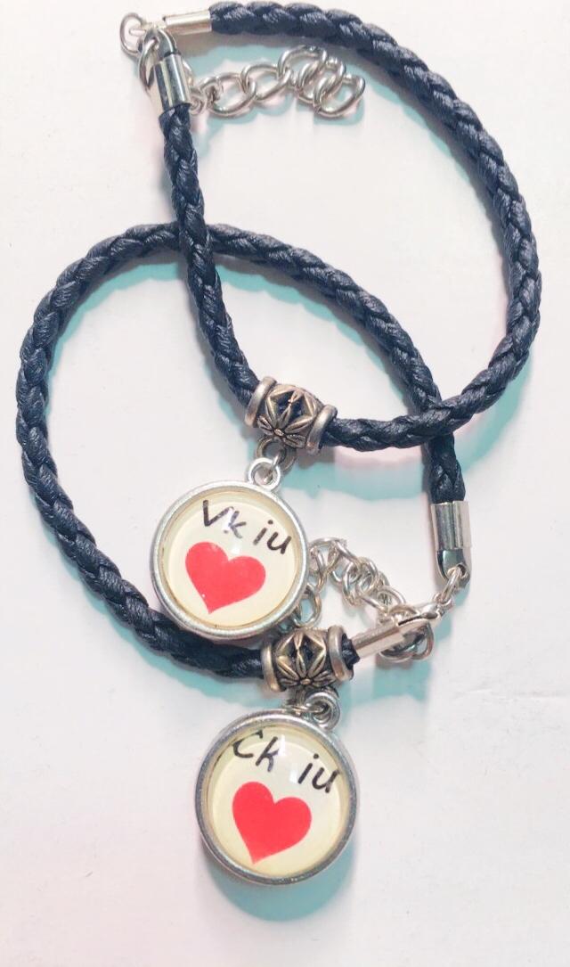 VÒNG TAY ĐÔI HANDMADE VK IU & CK IU