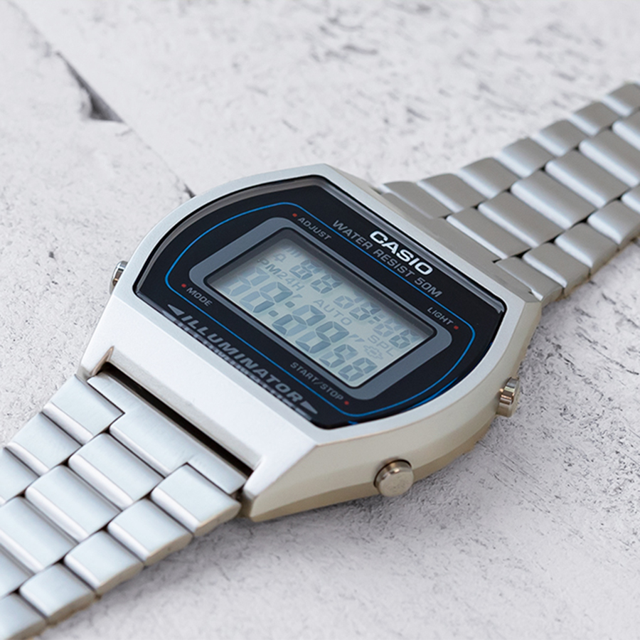 Đồng hồ unisex dây kim loại Casio B640WD-1AVDF