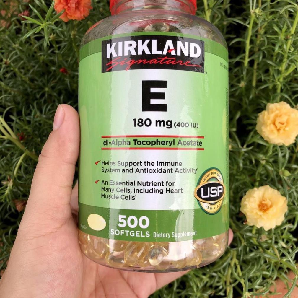 E Kirkland Mỹ 500 viên, KHÔNG GÓI HÚT ẨM