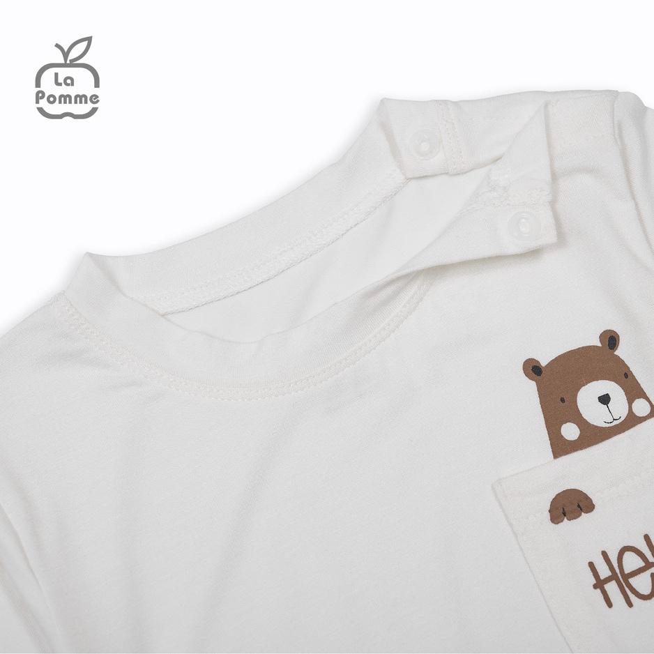 Bộ cộc tay La Pomme Hello Little Bear