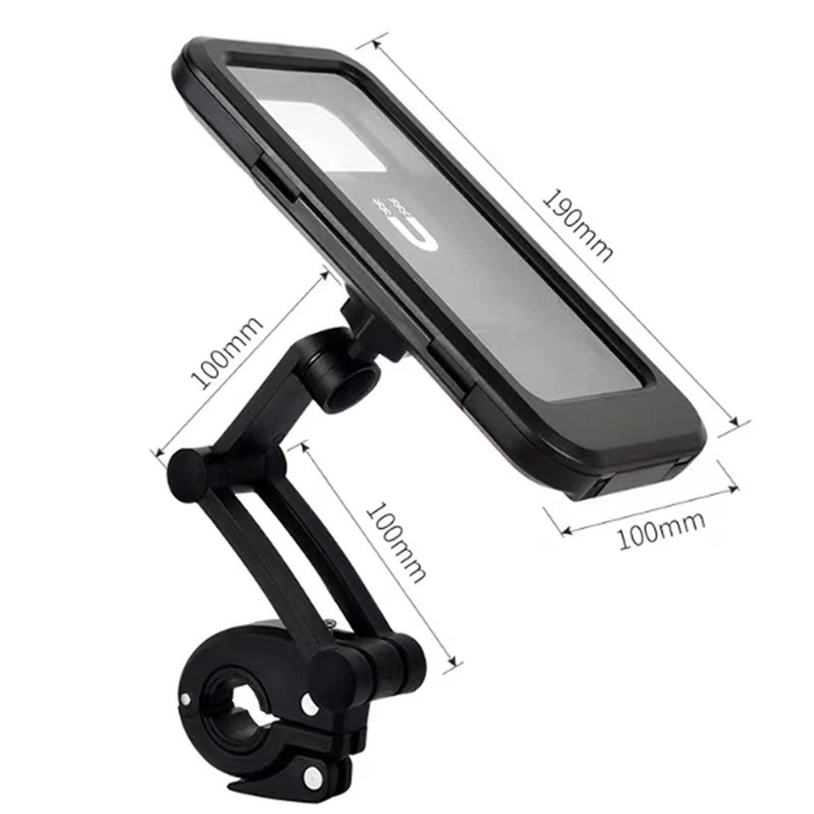 Bike Phone Holder Universal Stand Motorcycle Handlebar Phone Mount Clamp