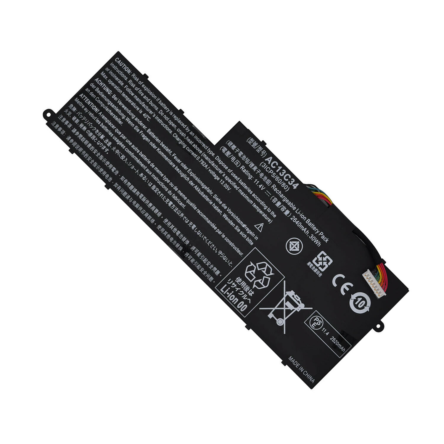 Pin dành cho Acer Aspire V5-122P V5-132 E3-111 E3-112 ES1-111M MS2377 AC13C34