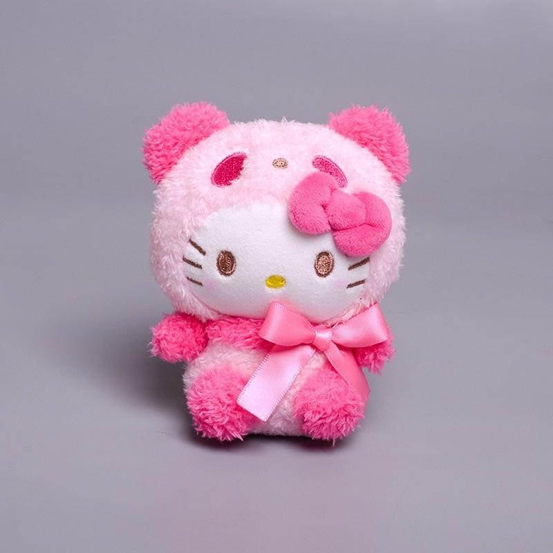 Búp bê nhồi bông hình nhân vật hoạt hình My Melody Kuromi xinh xắn 10cm