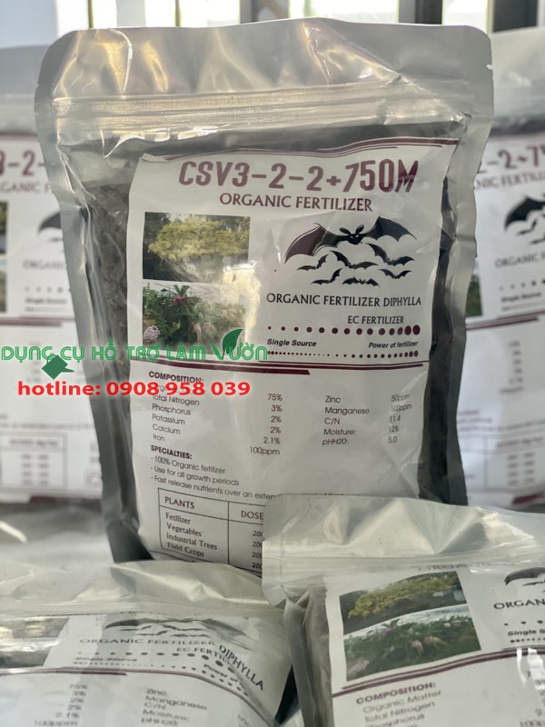 Phân Dơi gói 1kg chuyên dùng cho cây cảnh, rau trái