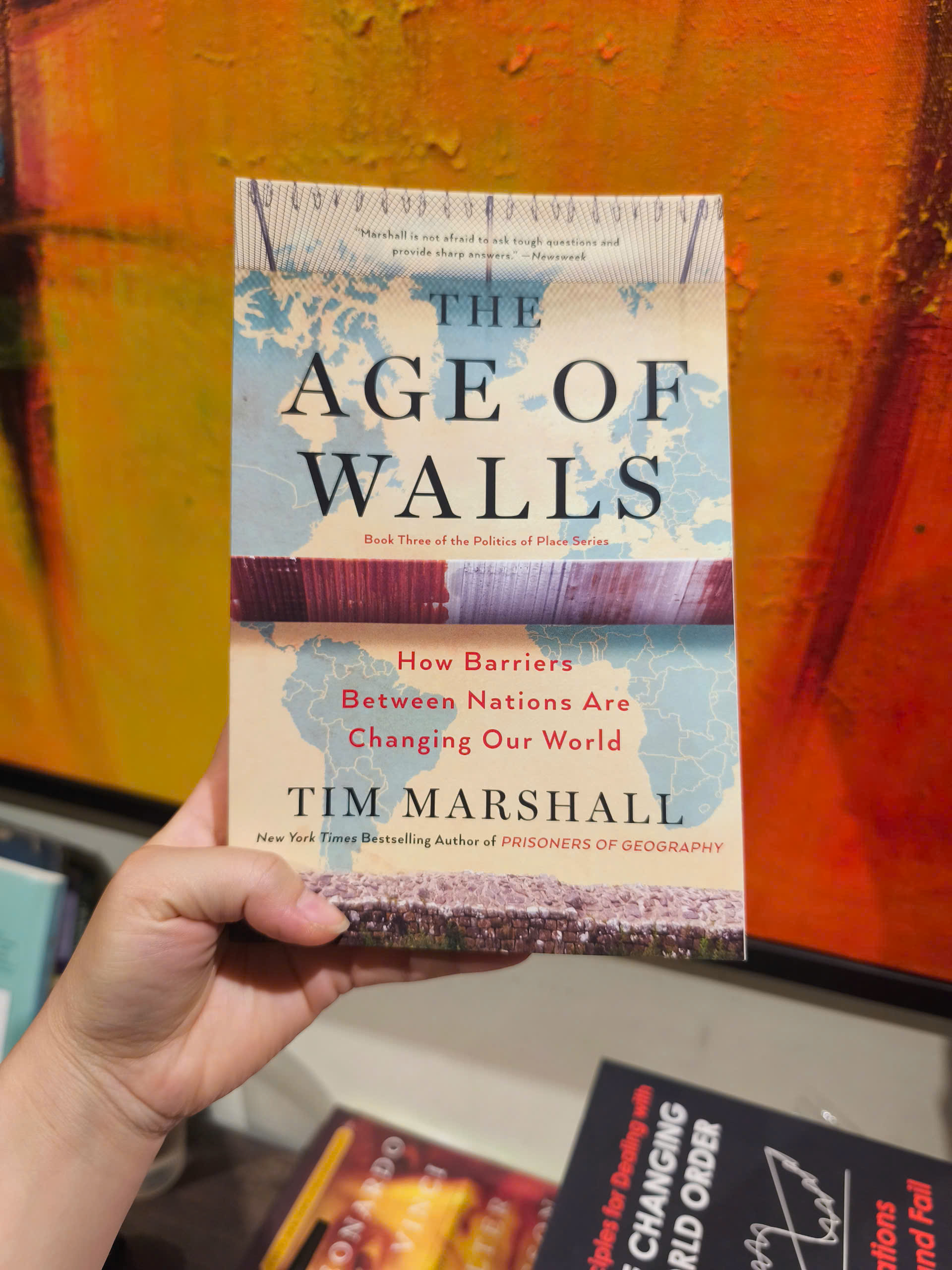 Sách - The Age of Walls: How Barriers Between Nations Are Changing Our World by Tim Marshall - Nonfiction/ Politics/ History