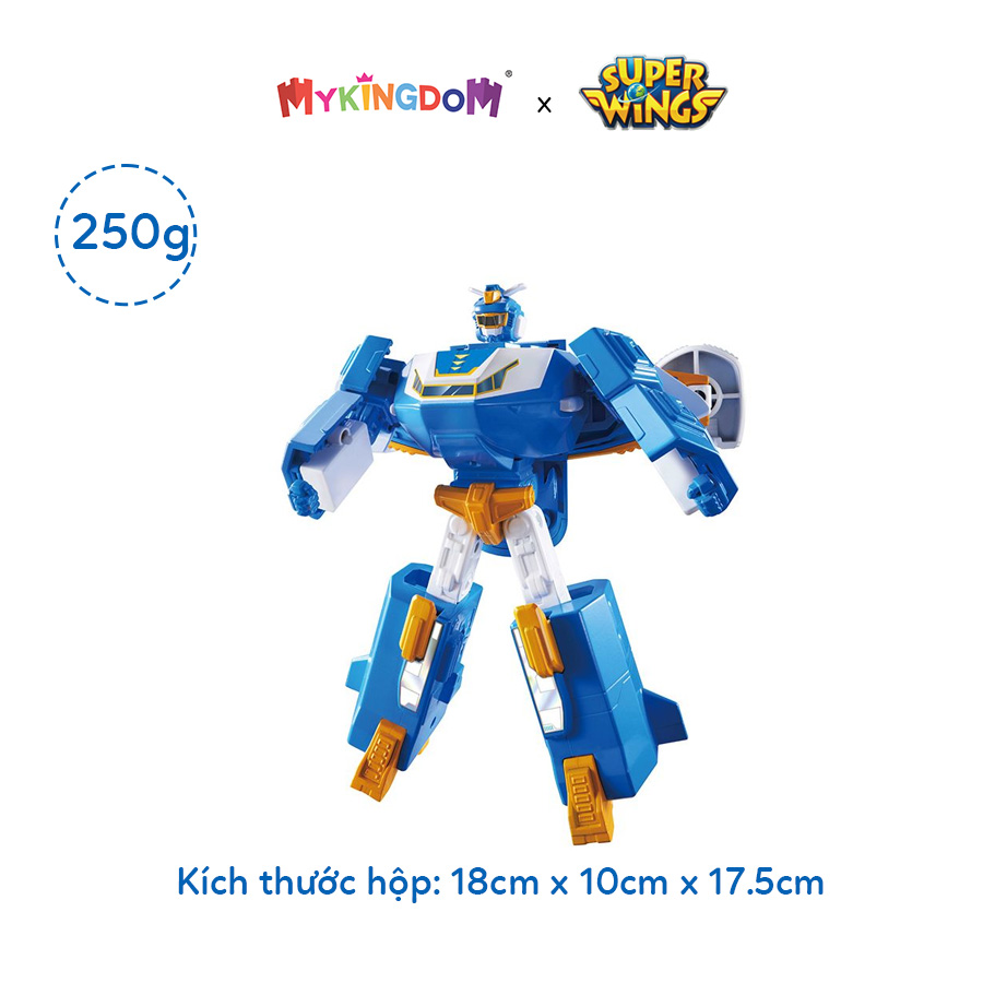 Đồ Chơi SUPERWINGS Căn Cứ Di Chuyển Trên Không Biến Hình Thành Robot YW760288