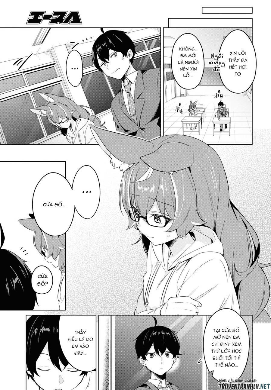 jingai kyoushitsu no ningen-girai kyoushi: hitoma-sensei, watashi-tachi ni ningen o oshiete kuremasen ka? chapter 4 9