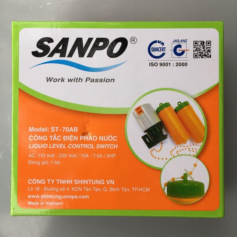 Công tắc điện phao nước cao cấp SANPO ST-70AB