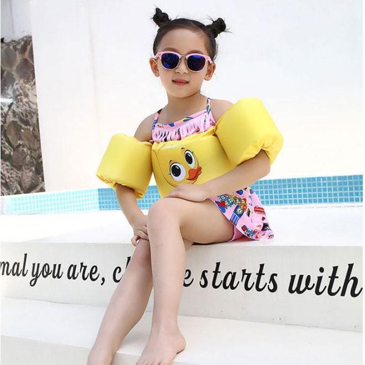 Phao Bơi Tay Liền Thân Đỡ Ngực Chống Sặc Nước Cho Bé ( Siêu tiện Ích)