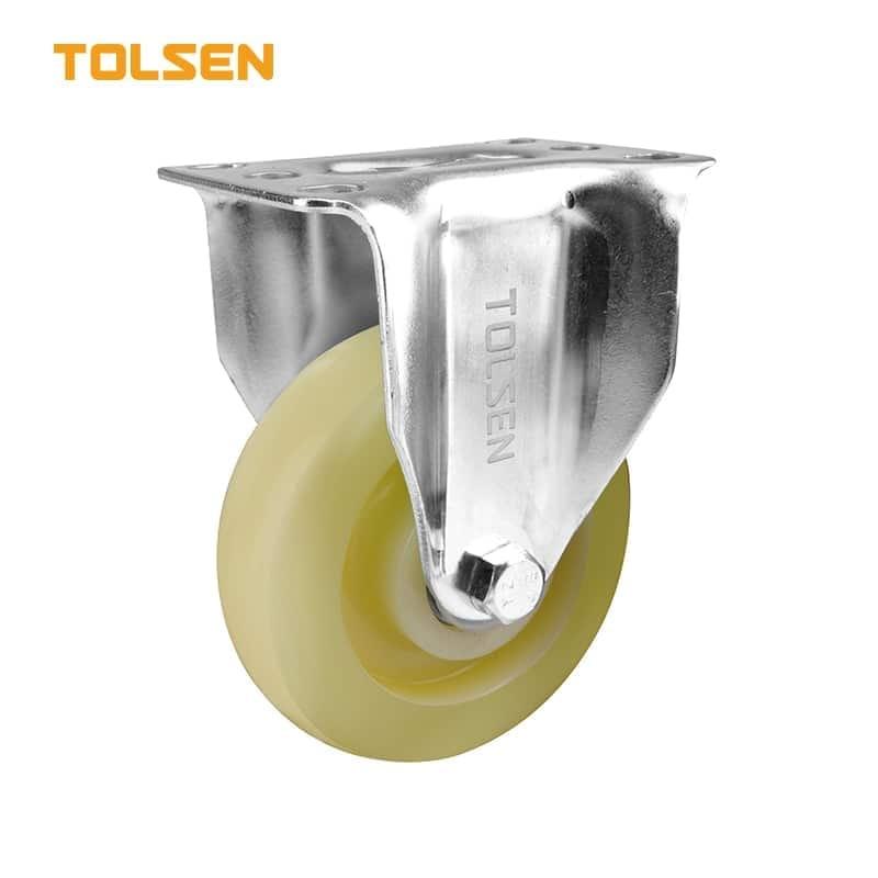 BÁNH XE KÉO CỐ ĐỊNH 100MM/4" TOLSEN 62902 - HÀNG CHÍNH HÃNG