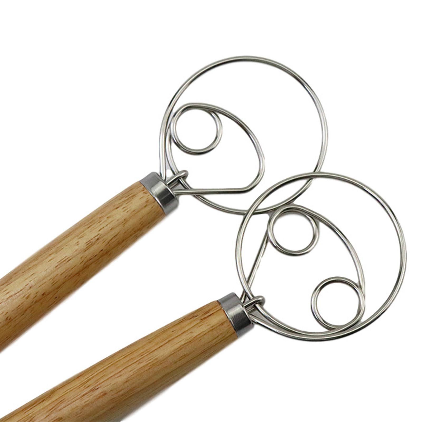 Danish Whisk, Stainless Steel/Wood