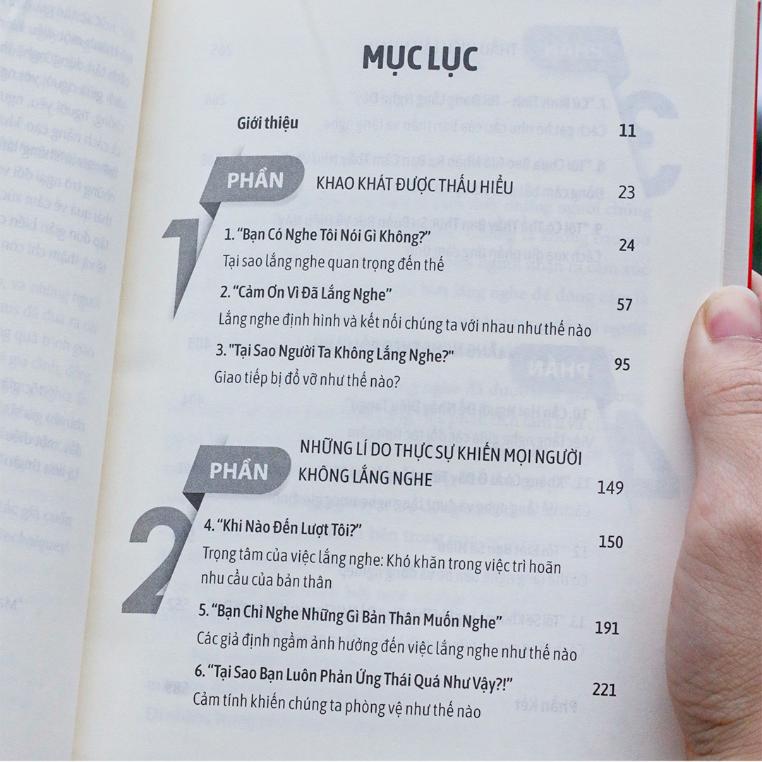 Sách: Nghệ Thuật Lắng Nghe Để Cải Thiện Các Mối Quan Hệ - ảnh 7