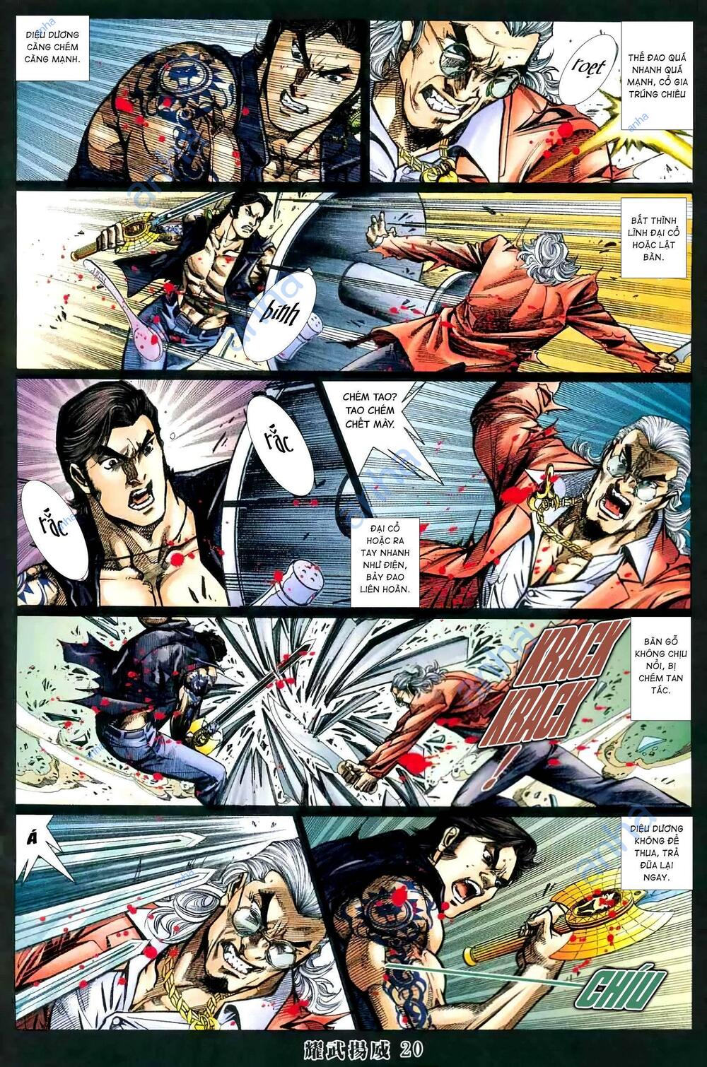 diệu võ dương oai chapter 418 16