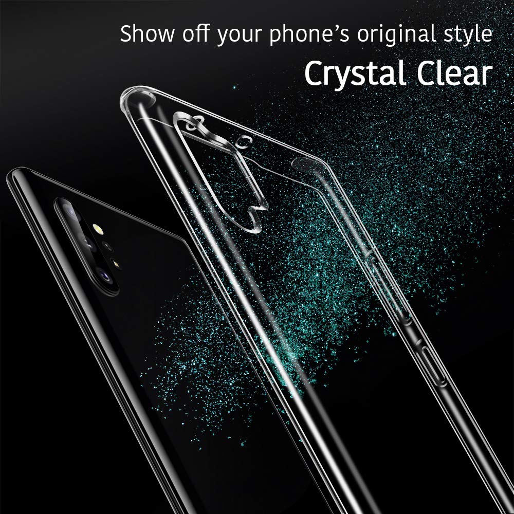 Ốp lưng dẻo silicon cho Samsung Galaxy Note 10 Plus hiệu Ultra Thin - Hàng nhập khẩu