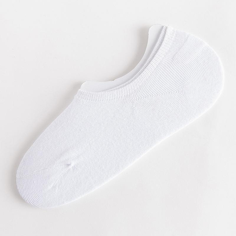 Combo 3 đôi Tất lười nam sợi cotton cao cấp đệm Silicon chống tuột gót