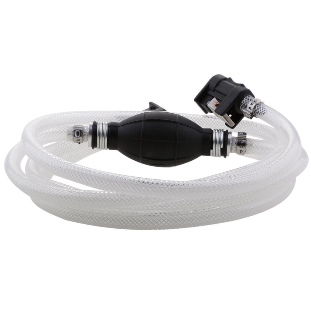 8mm Fuel Line Hose Bulb with Connector For White