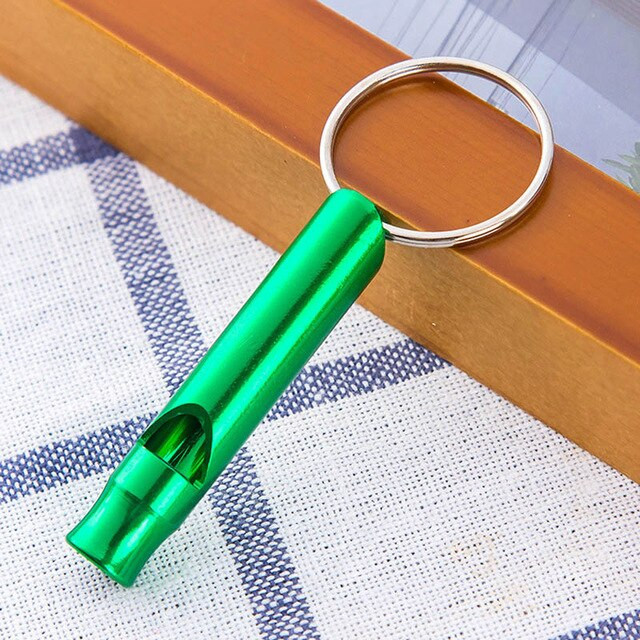 Combo 3 Móc Khóa Di Động Hợp Kim Huýt Sáo Cứu Hộ Khẩn Cấp, Cứu Sinh Cắm Trại