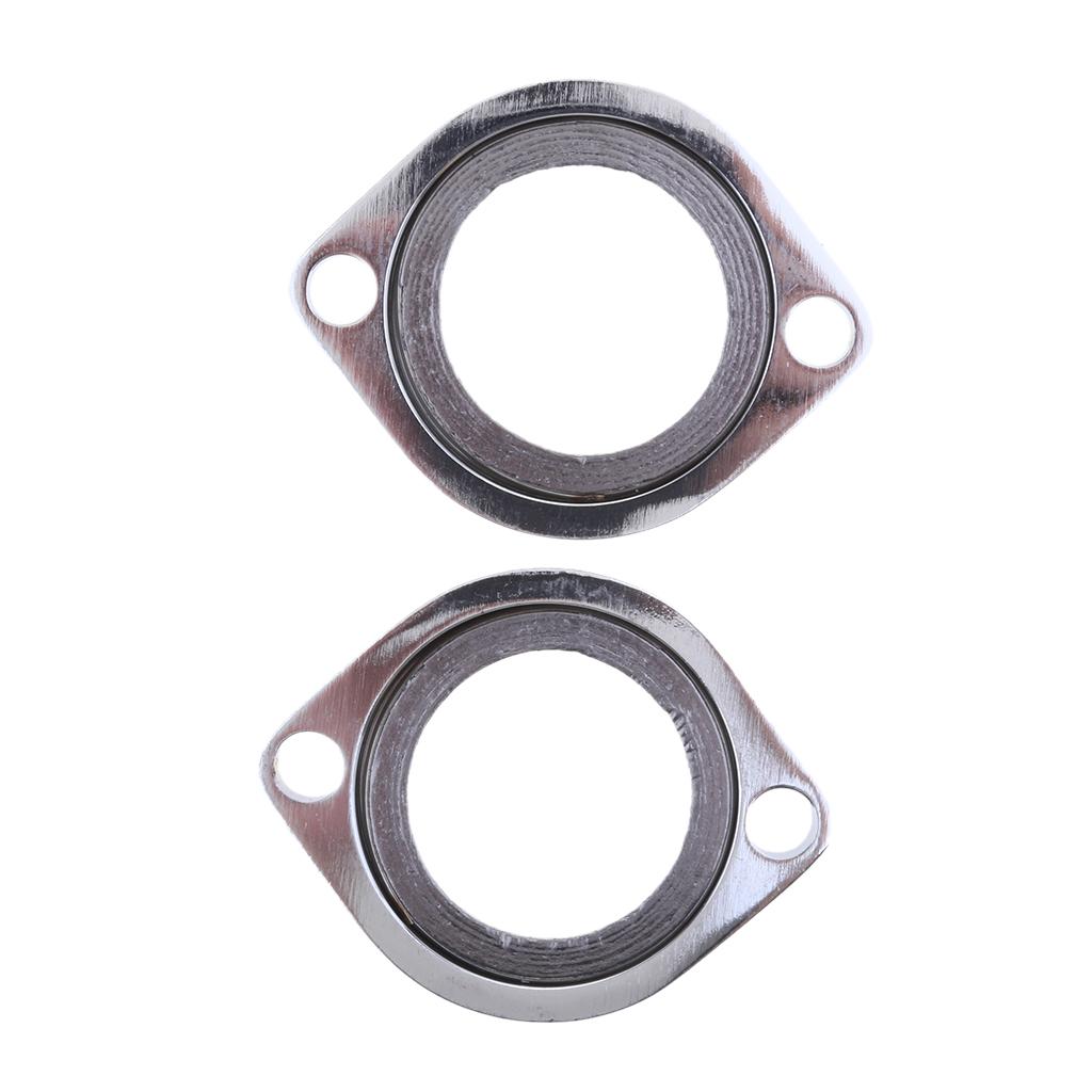 Exhaust Flange Kit W/ Gaskets for Harley Evo Twin Cam Street Glide Fat Boy