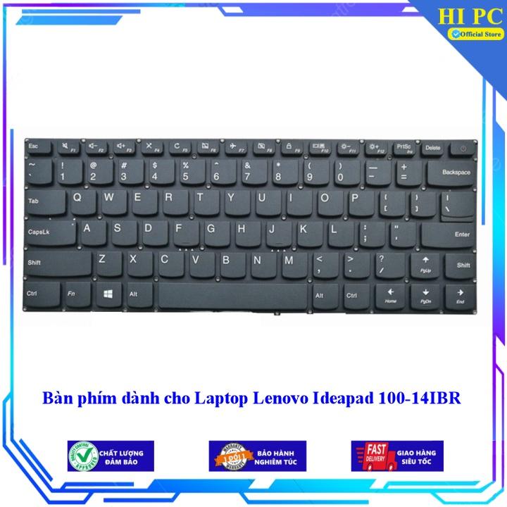 Bàn phím dành cho Laptop Lenovo Ideapad 100-14IBR - Hàng Nhập Khẩu