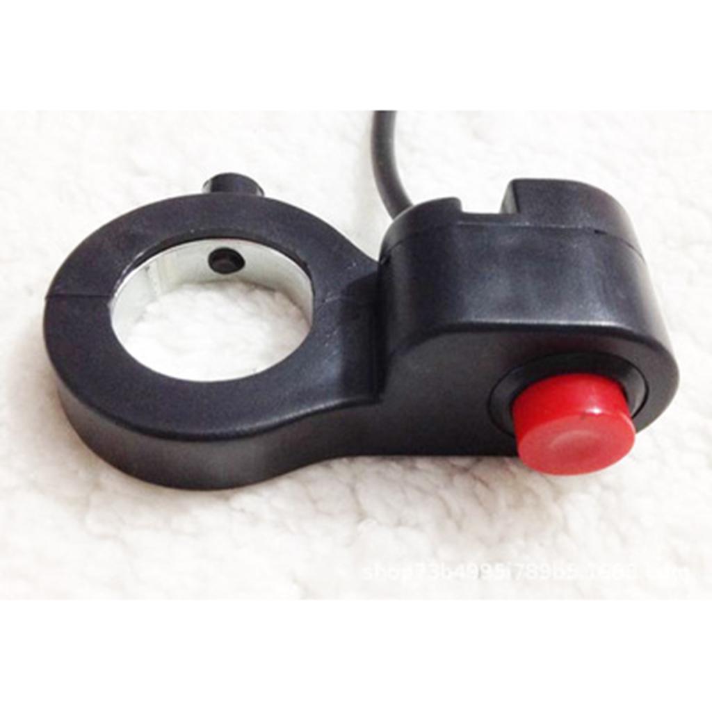 Universal 7/8" Red Kill Off Stop Switch ATV Go Kart Dirt Bike Part