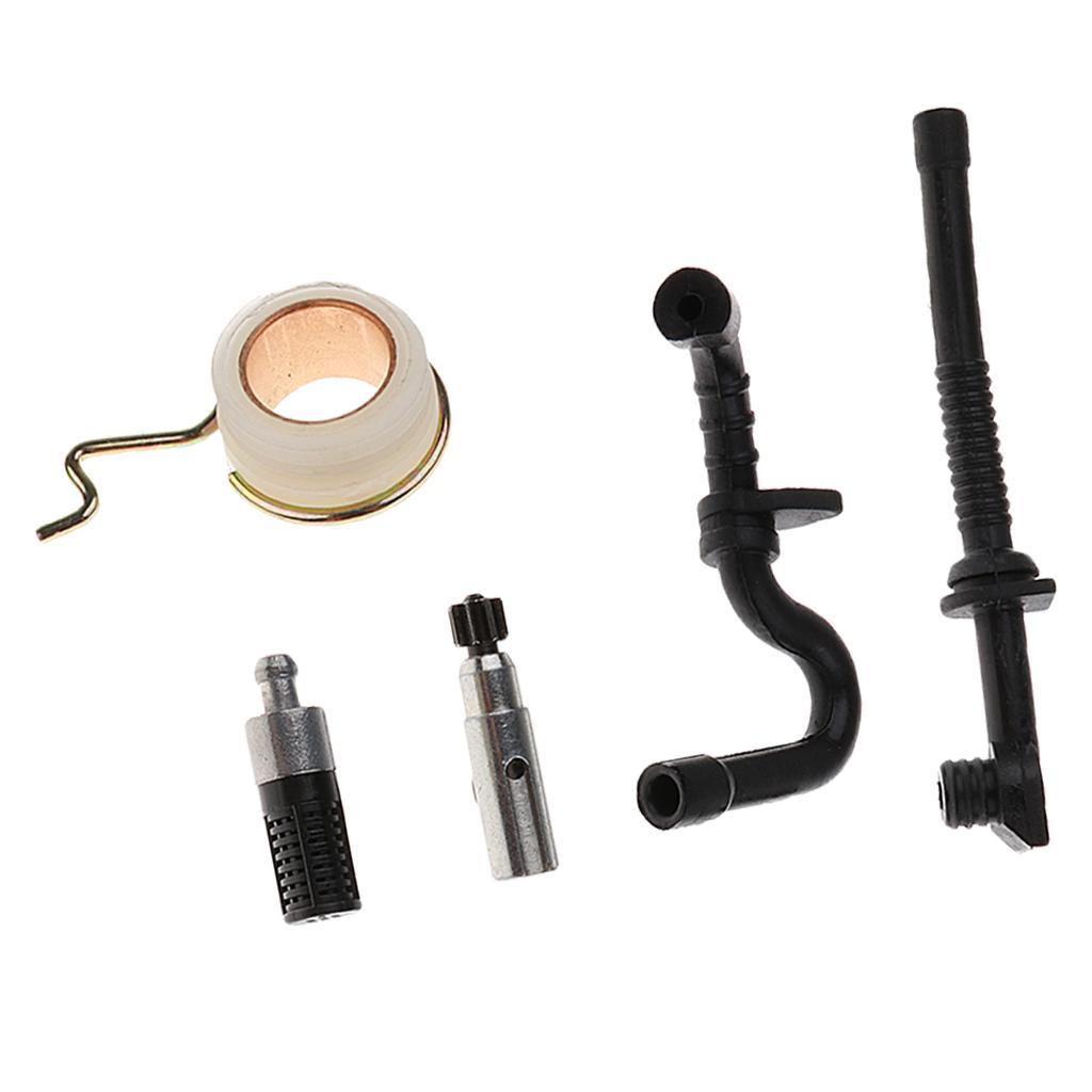Cylinder Assembly Oil Line Kit with Fly Wheel for STIHL 017 018 MS170 MS180