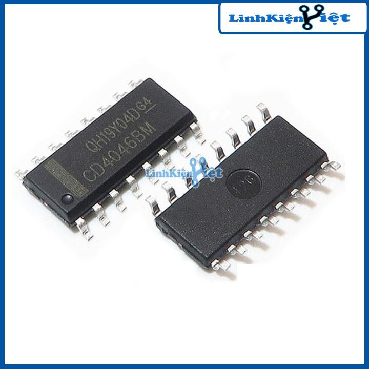 IC chức năng CD4046 16P hai loại CD4046BE, CD4046BM