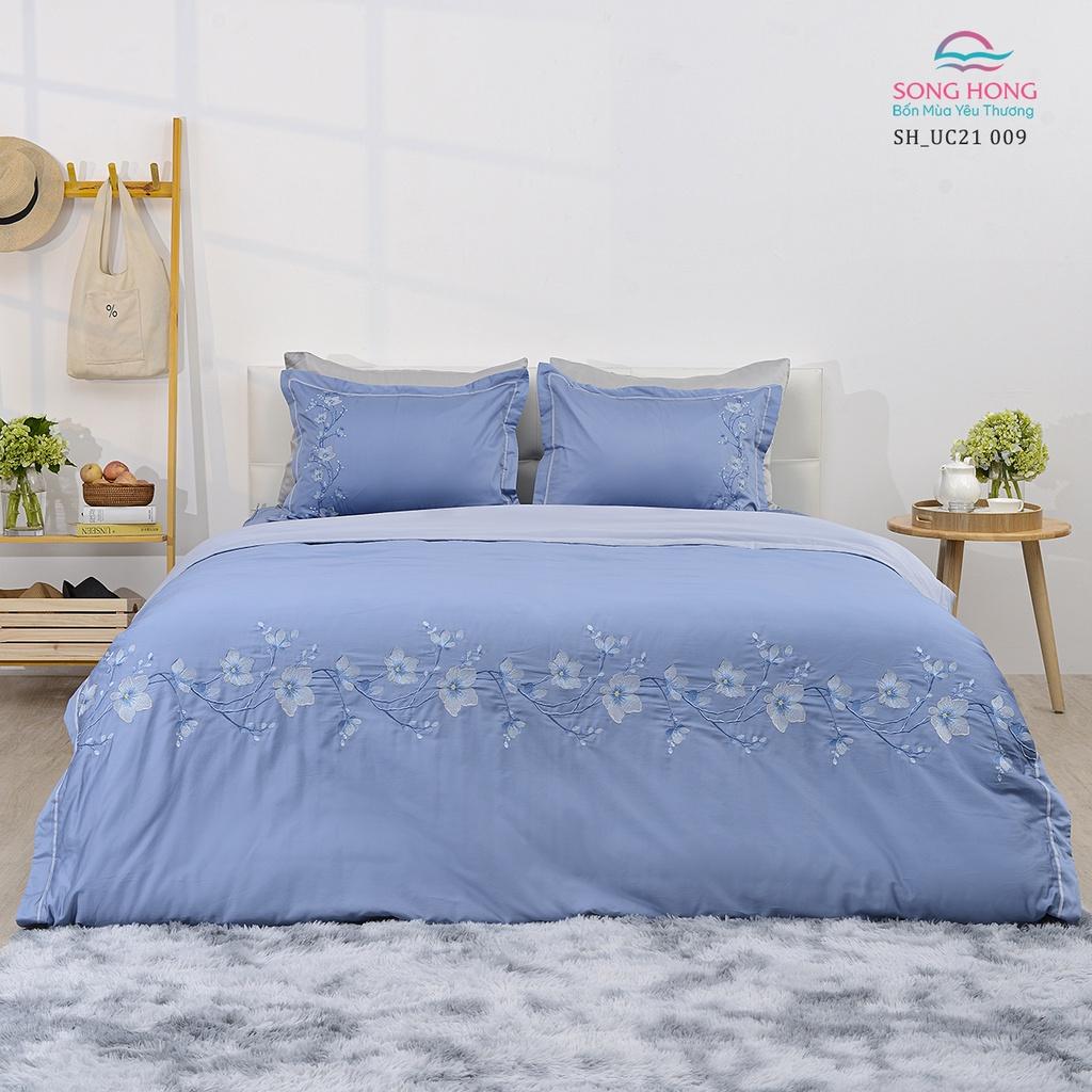 Bộ chăn gối cao cấp Sông Hồng SH_UC21 009