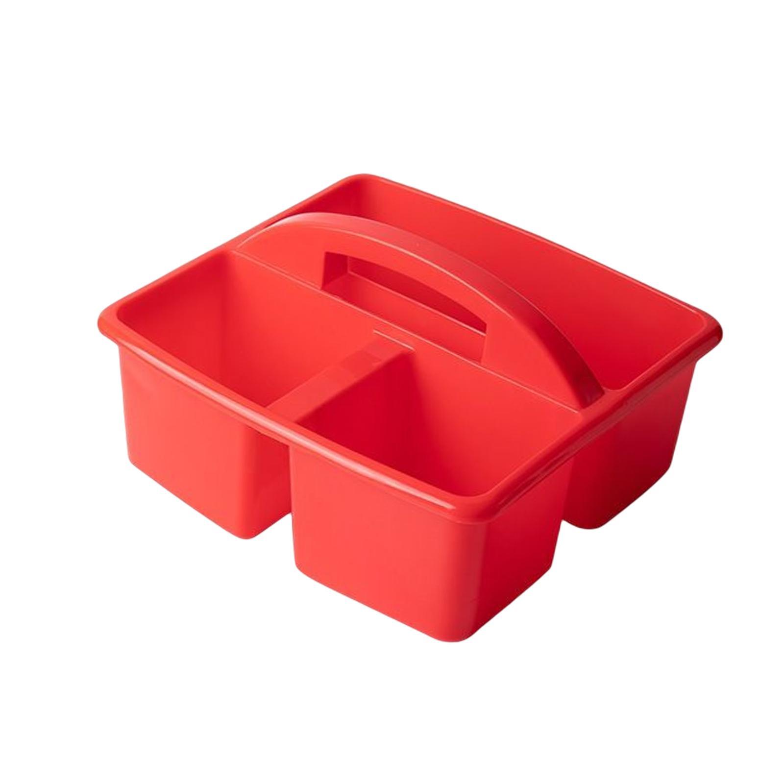 Desktop Caddy with Compartments Bin, Craft Organizer Case, Classroom Caddy