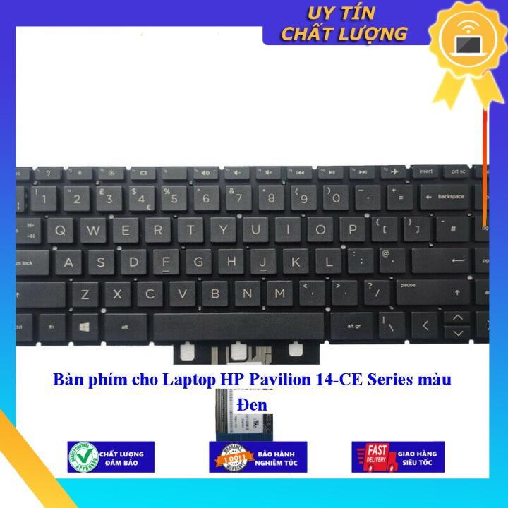 Bàn phím cho Laptop HP Pavilion 14-CE Series màu Đen - Hàng Nhập Khẩu New Seal