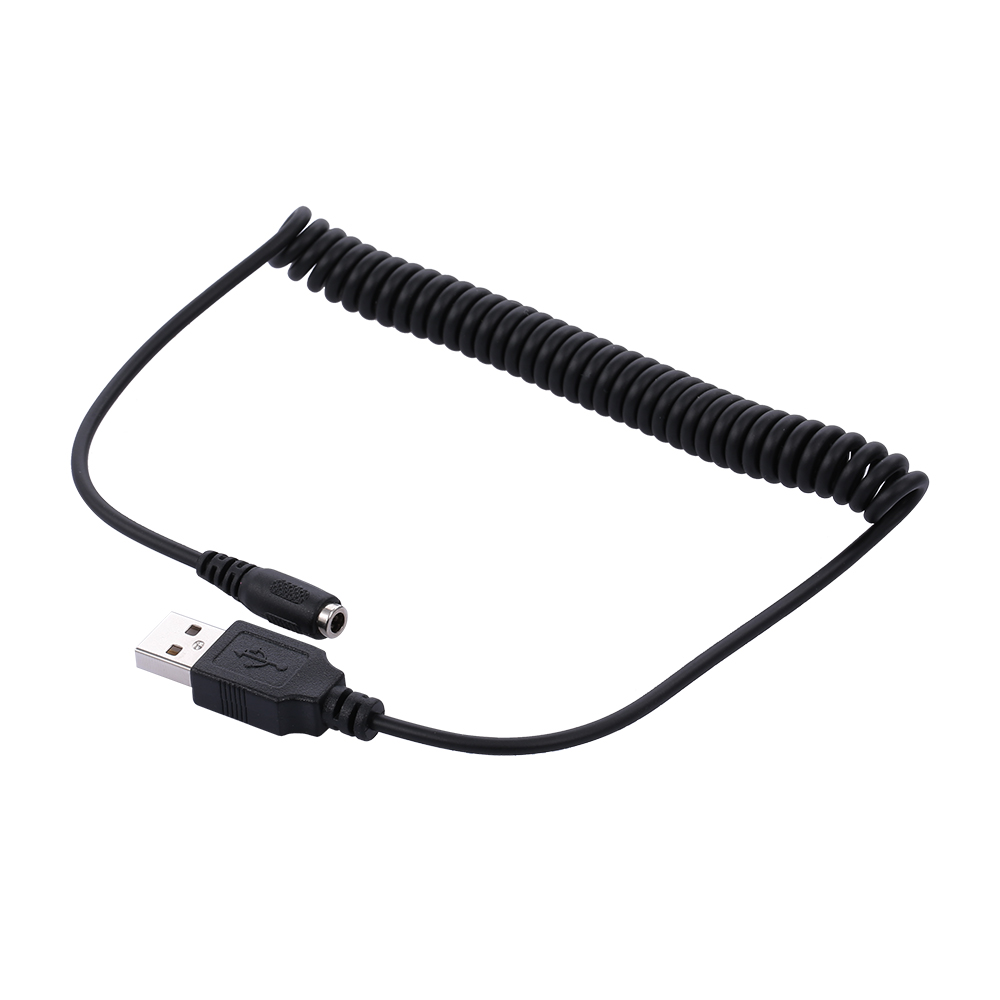 Cáp Nguồn USB Male Sang DC 3.5 X 1.1 Female Đường Dây Lò Xo Cho Máy Tính PC