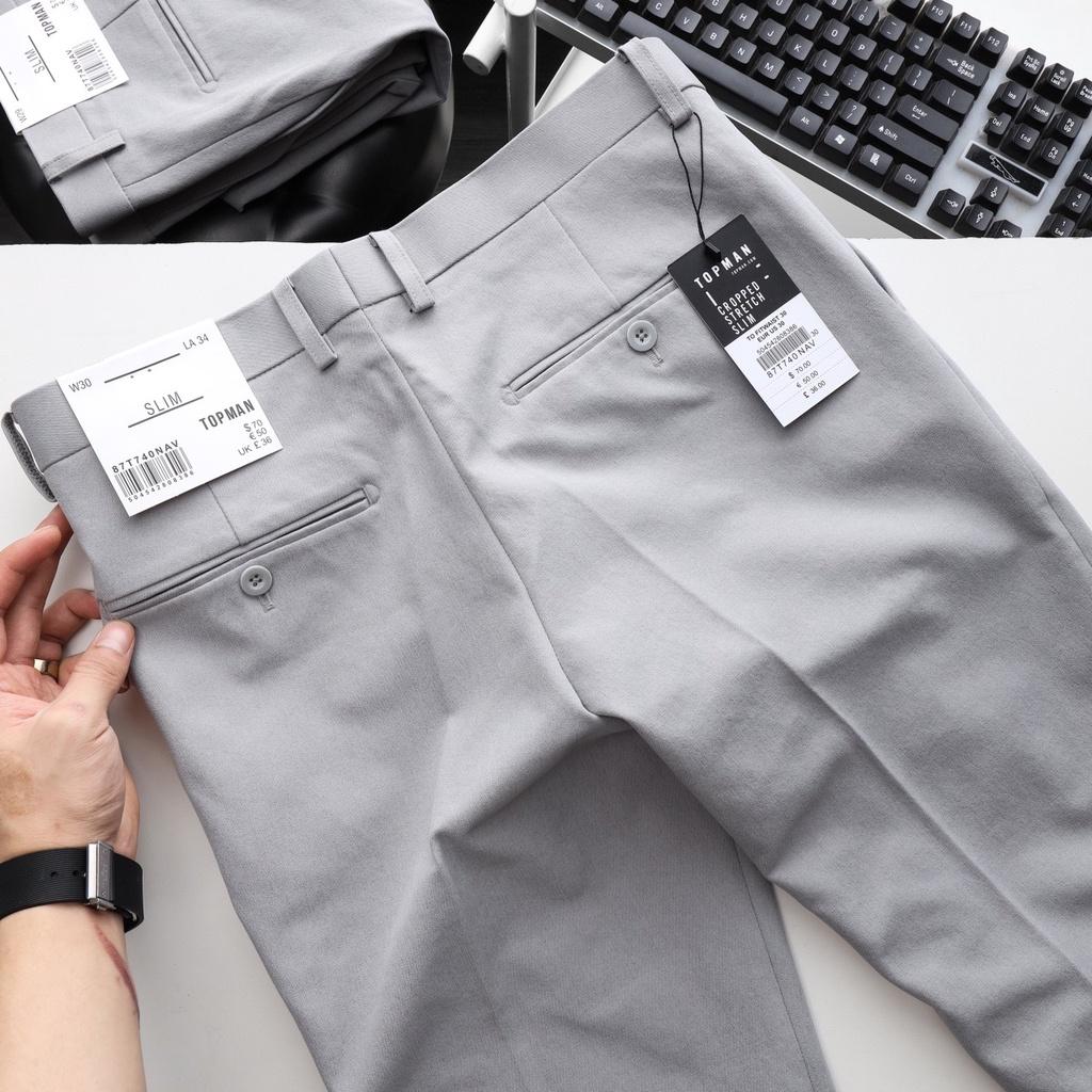 Quần vải nam - Quần âu nam TM form slim cropped | LASTORE MENSWEAR