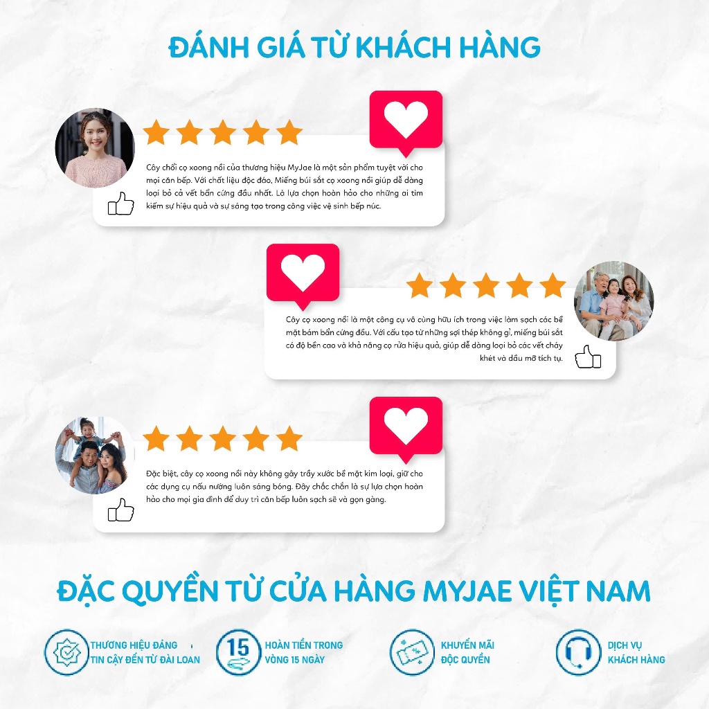 Chổi Cọ Xoong Nồi Kèm 2 Miếng Cọ Nồi Đa Năng MyJae