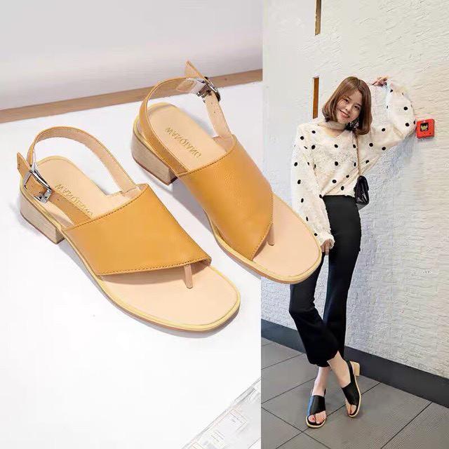 Sandal nữ bản chéo xỏ ngón (mã 006