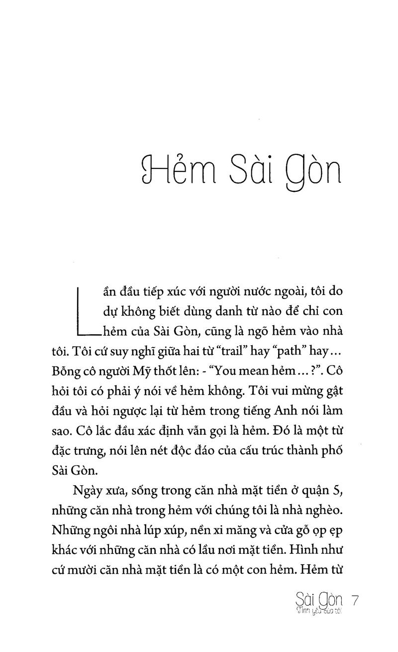 Sài Gòn - Tình Yêu Của Tôi