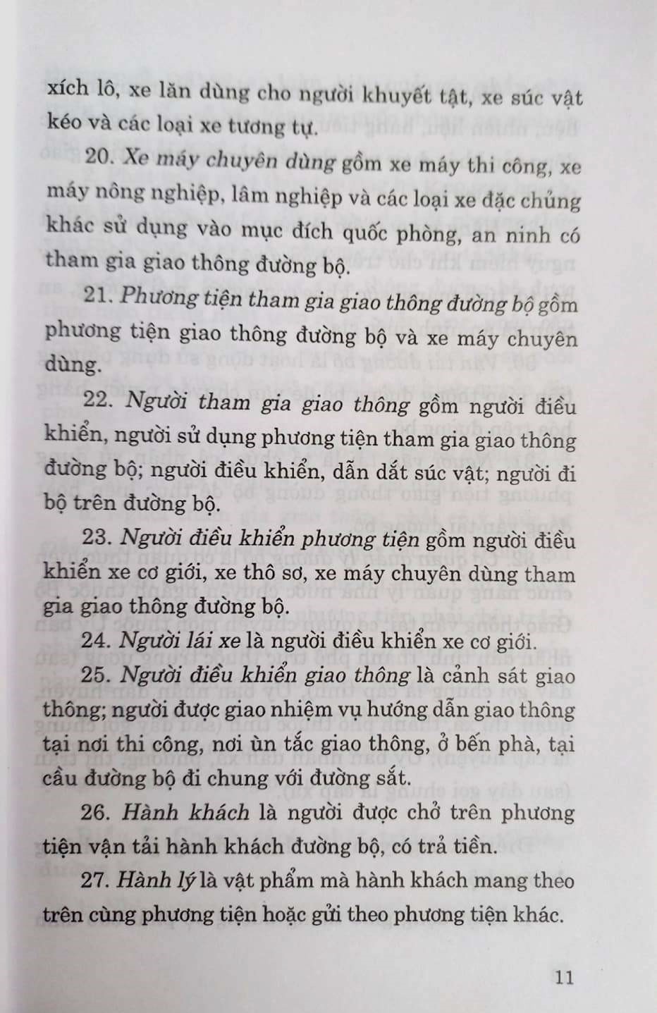 Cẩm nang pháp luật giao thông đường bộ